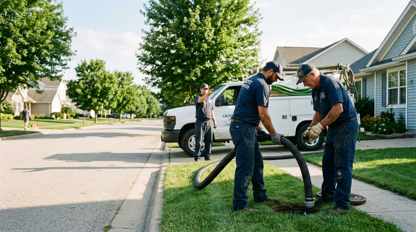 Septic Tank Cleaning in New Munich, MN